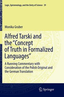 Couverture_Alfred Tarski And The concept Of Truth In Formalized Languages