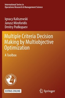Front cover_Multiple Criteria Decision Making By Multiobjective Optimization