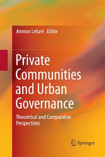 Couverture_Private Communities And Urban Governance
