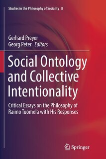 Couverture_Social Ontology And Collective Intentionality