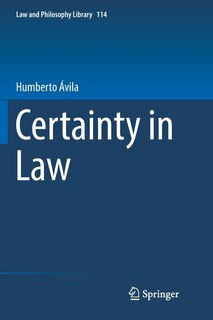 Couverture_Certainty In Law