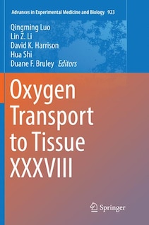 Front cover_Oxygen Transport To Tissue Xxxviii