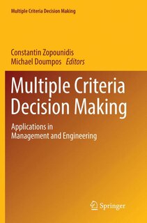 Front cover_Multiple Criteria Decision Making