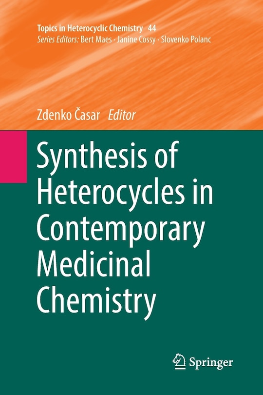 Couverture_Synthesis Of Heterocycles In Contemporary Medicinal Chemistry