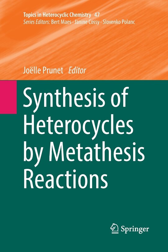 Front cover_Synthesis Of Heterocycles By Metathesis Reactions