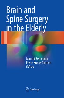 Front cover_Brain and Spine Surgery in the Elderly