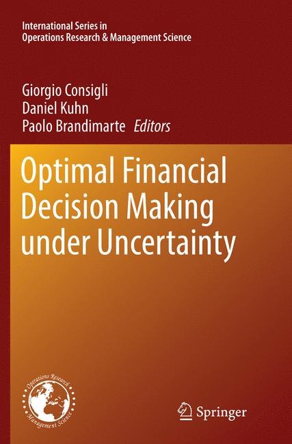 Front cover_Optimal Financial Decision Making Under Uncertainty