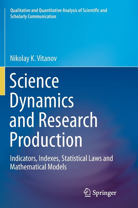 Couverture_Science Dynamics And Research Production