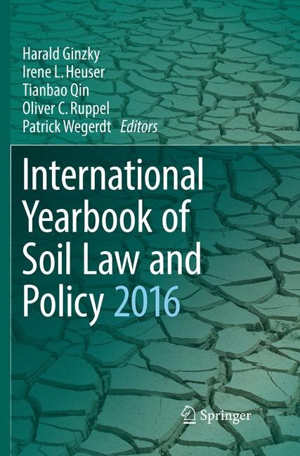 International Yearbook Of Soil Law And Policy 2016