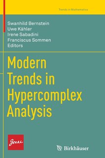 Couverture_Modern Trends In Hypercomplex Analysis