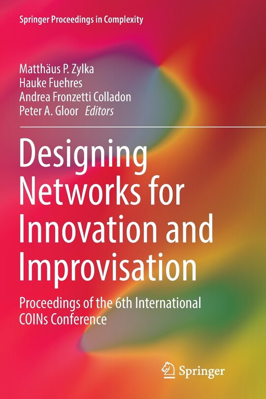 Couverture_Designing Networks For Innovation And Improvisation