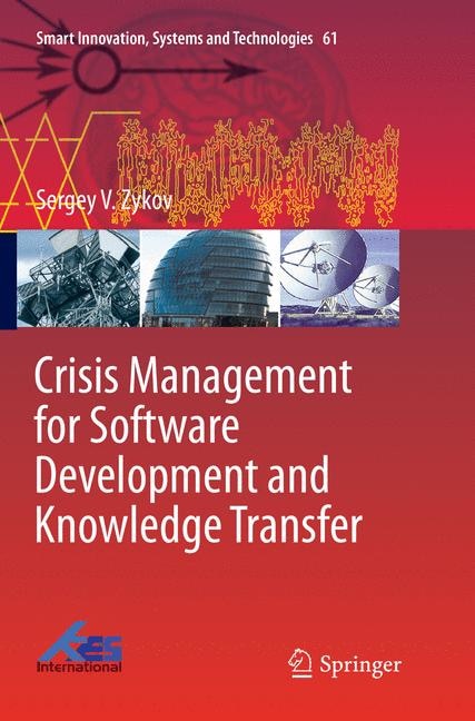 Couverture_Crisis Management For Software Development And Knowledge Transfer