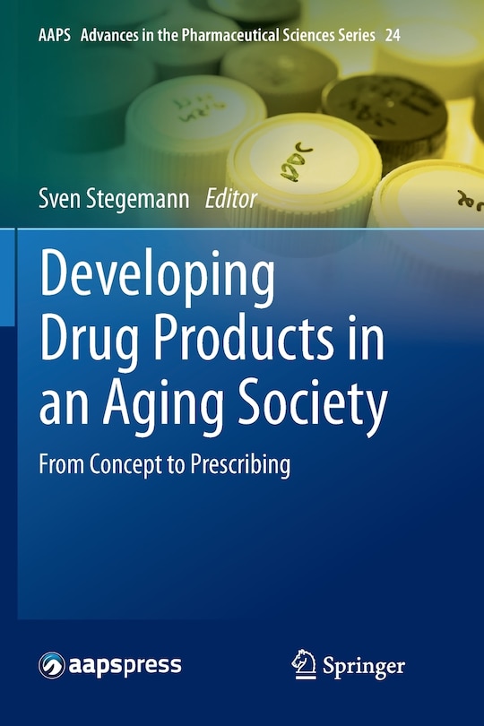 Front cover_Developing Drug Products In An Aging Society