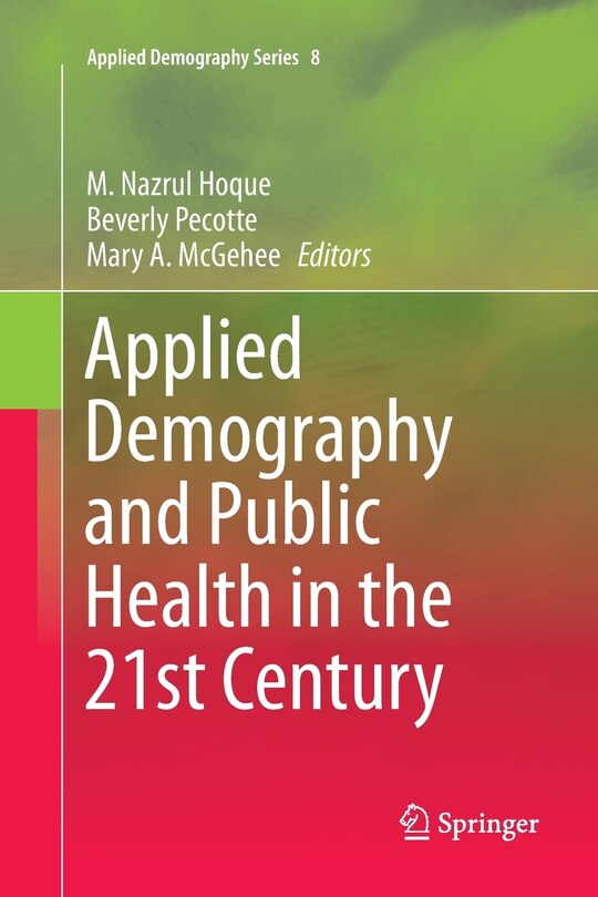Front cover_Applied Demography And Public Health In The 21st Century