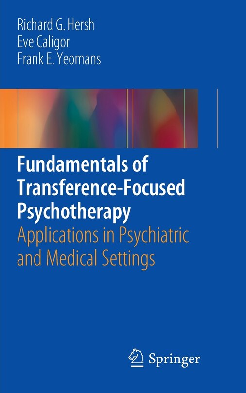Couverture_Fundamentals Of Transference-focused Psychotherapy