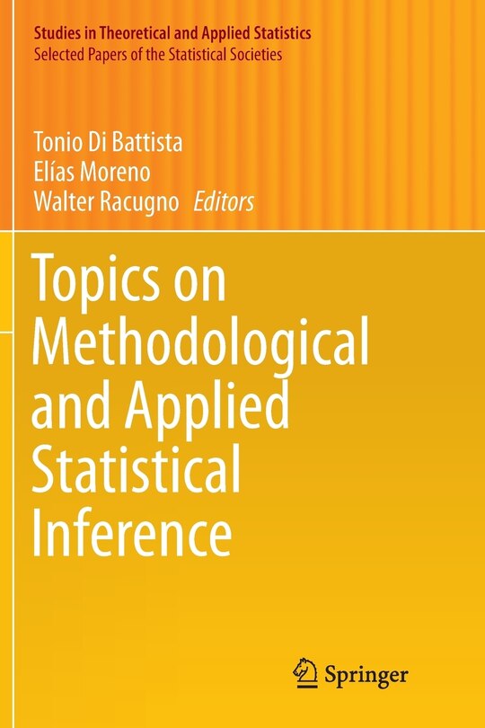 Couverture_Topics On Methodological And Applied Statistical Inference
