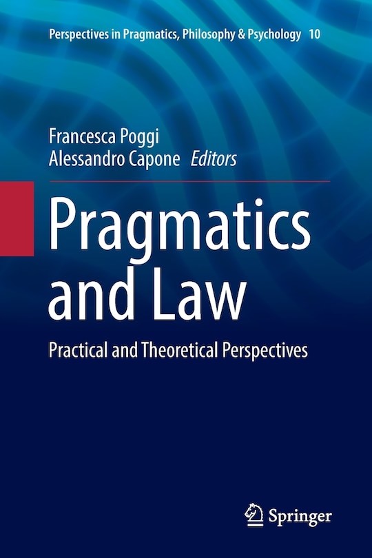 Couverture_Pragmatics And Law