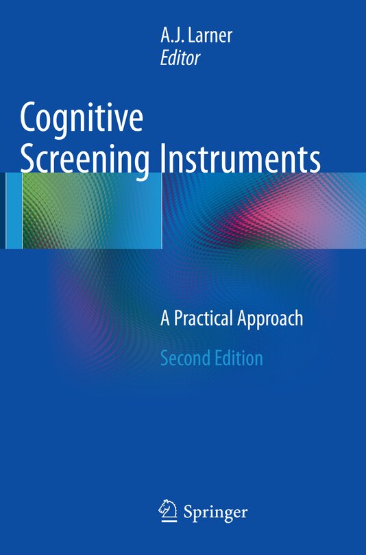 Front cover_Cognitive Screening Instruments