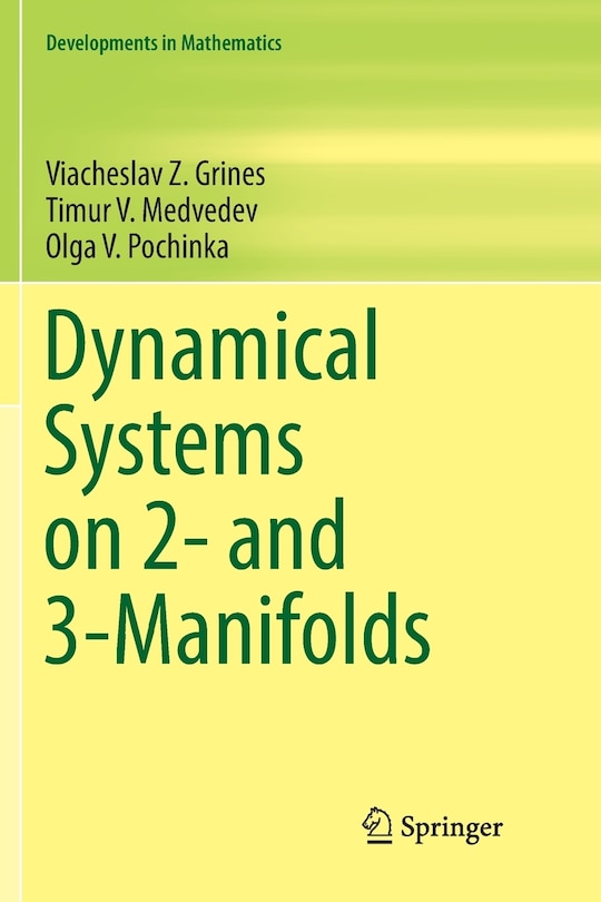 Couverture_Dynamical Systems On 2- And 3-manifolds