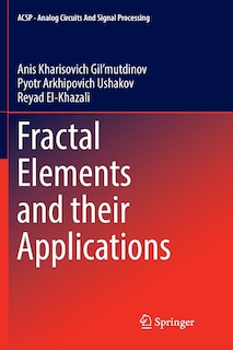Couverture_Fractal Elements And Their Applications
