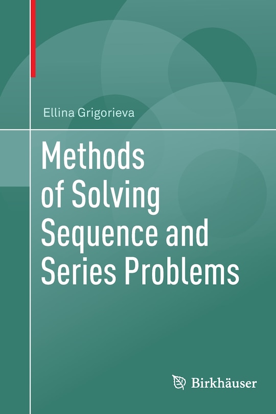 Couverture_Methods Of Solving Sequence And Series Problems