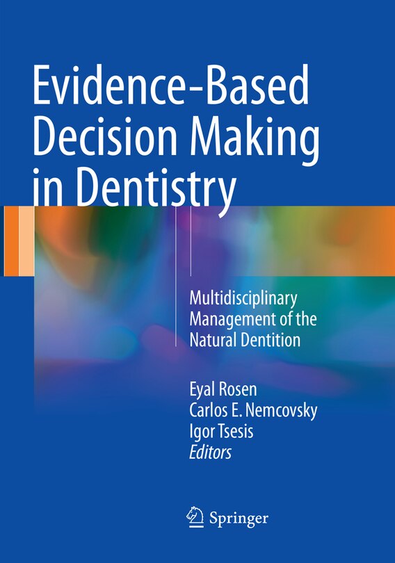 Couverture_Evidence-based Decision Making In Dentistry