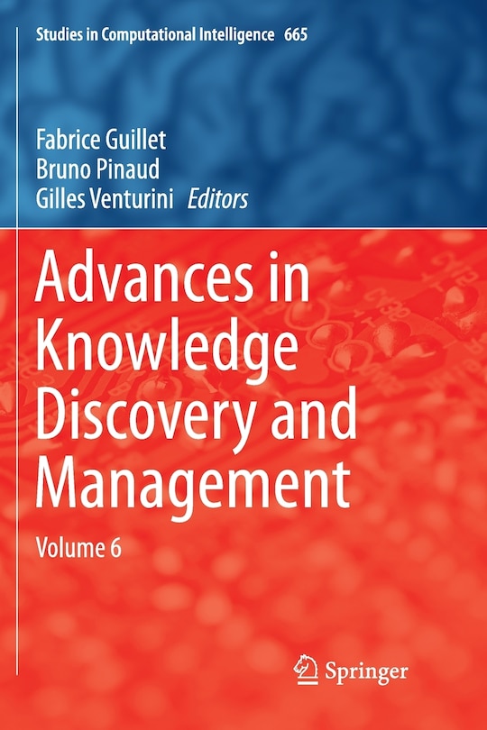 Couverture_Advances In Knowledge Discovery And Management