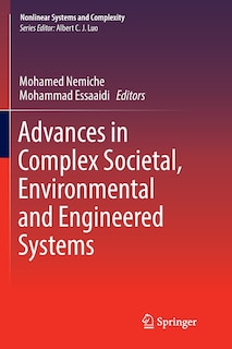 Couverture_Advances In Complex Societal, Environmental And Engineered Systems