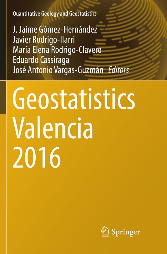 Front cover_Geostatistics Valencia 2016