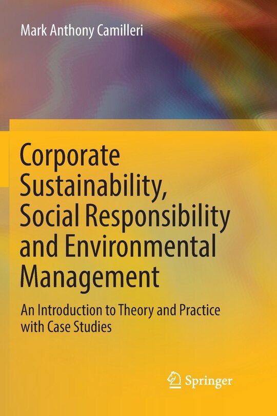 Couverture_Corporate Sustainability, Social Responsibility And Environmental Management