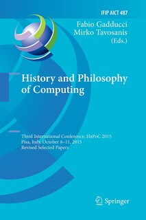 Couverture_History And Philosophy Of Computing