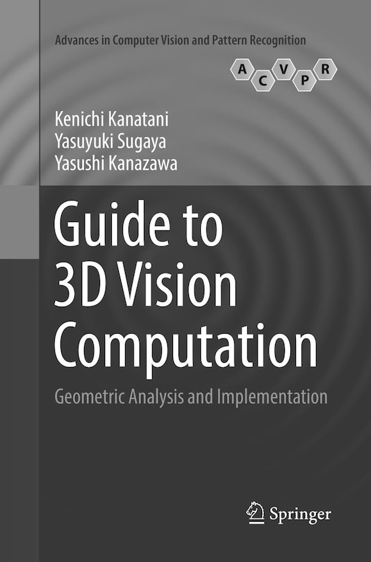 Couverture_Guide To 3d Vision Computation
