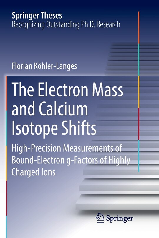 Front cover_The Electron Mass And Calcium Isotope Shifts