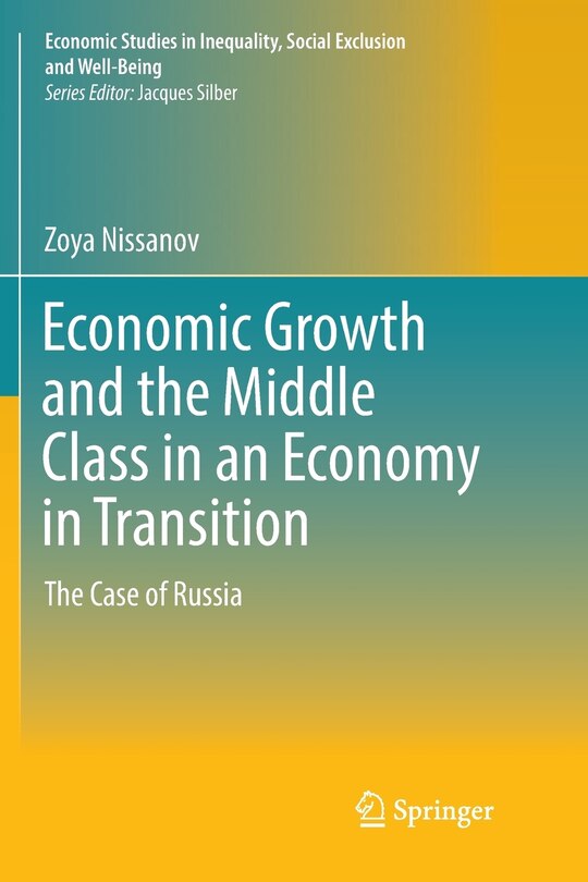 Front cover_Economic Growth And The Middle Class In An Economy In Transition