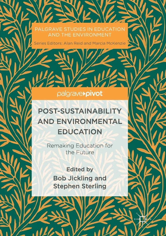 Couverture_Post-sustainability And Environmental Education