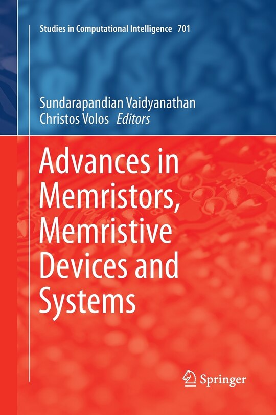 Couverture_Advances In Memristors, Memristive Devices And Systems