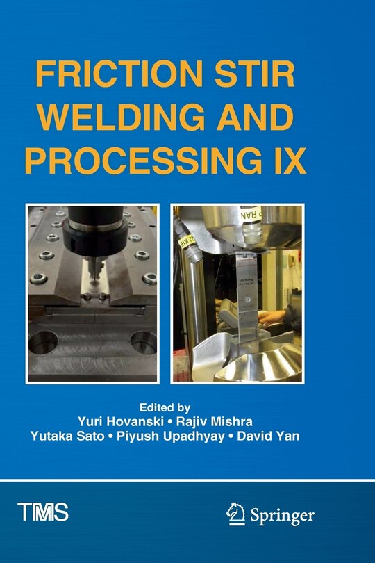 Front cover_Friction Stir Welding And Processing Ix