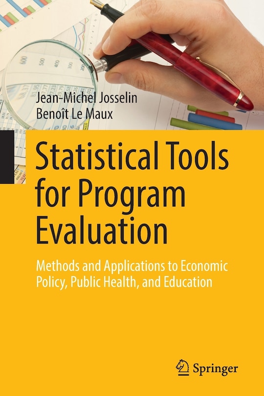 Front cover_Statistical Tools For Program Evaluation