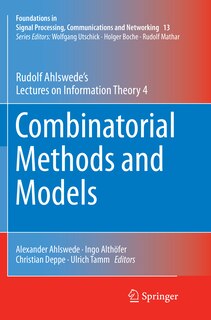 Front cover_Combinatorial Methods And Models