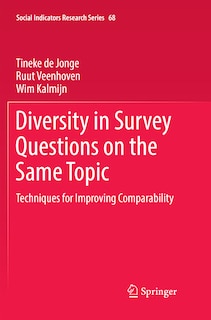 Couverture_Diversity In Survey Questions On The Same Topic