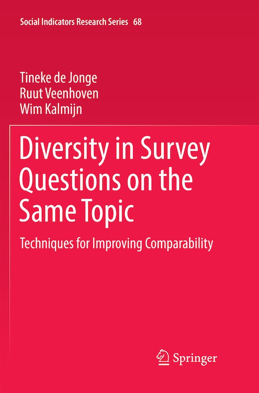 Couverture_Diversity In Survey Questions On The Same Topic