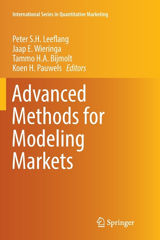 Front cover_Advanced Methods For Modeling Markets