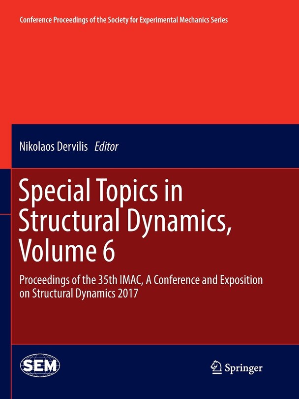 Couverture_Special Topics in Structural Dynamics, Volume 6