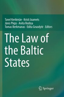 Couverture_The Law Of The Baltic States