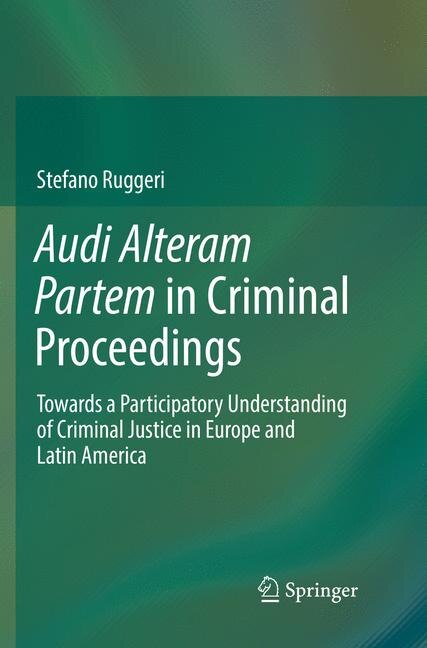 Couverture_Audi Alteram Partem In Criminal Proceedings