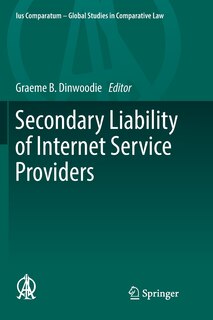 Couverture_Secondary Liability Of Internet Service Providers