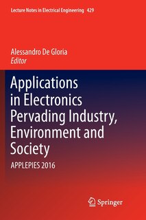 Front cover_Applications In Electronics Pervading Industry, Environment And Society