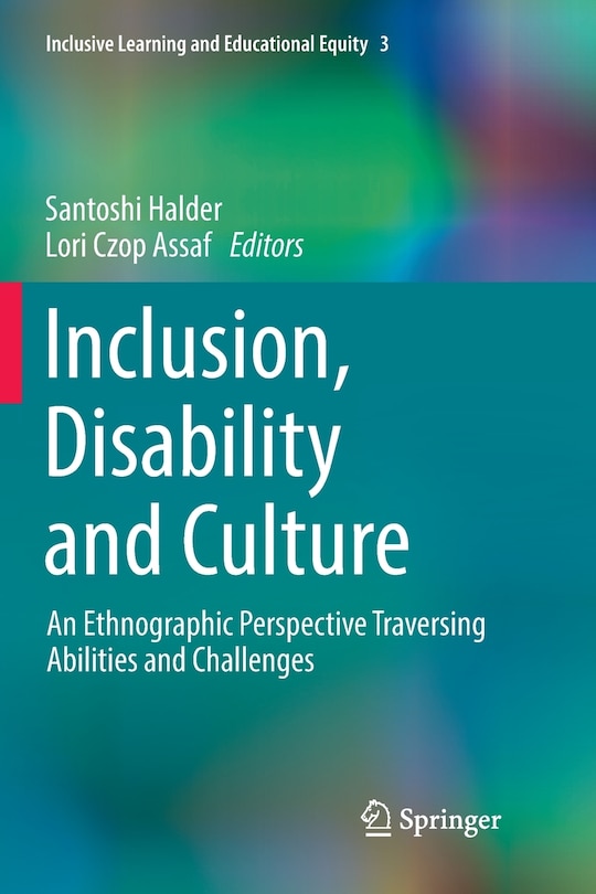 Front cover_Inclusion, Disability And Culture