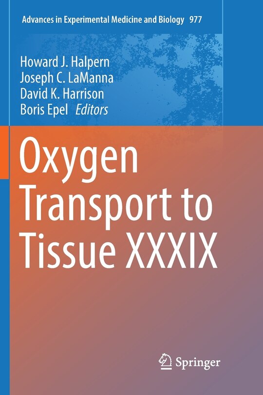Front cover_Oxygen Transport to Tissue XXXIX
