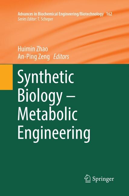 Front cover_Synthetic Biology - Metabolic Engineering